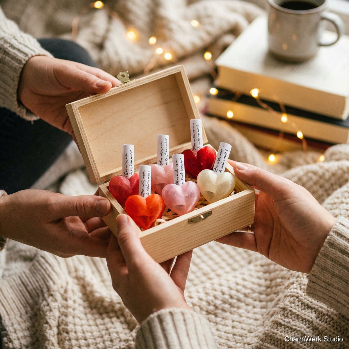 „Wenn du mich brauchst“-Kapseln mit Liebesgründen - Lifestyle