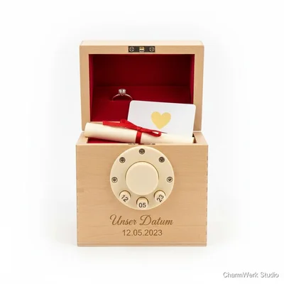 „Love Locker“-Mini-Tresorbox mit Zahlencode-Datum