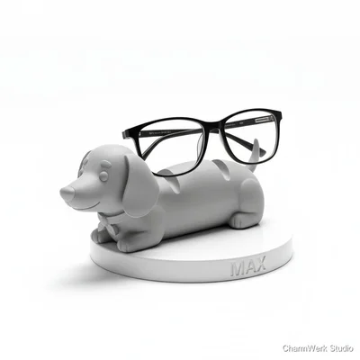 Personalisierte Brillenablage als Tierfigur