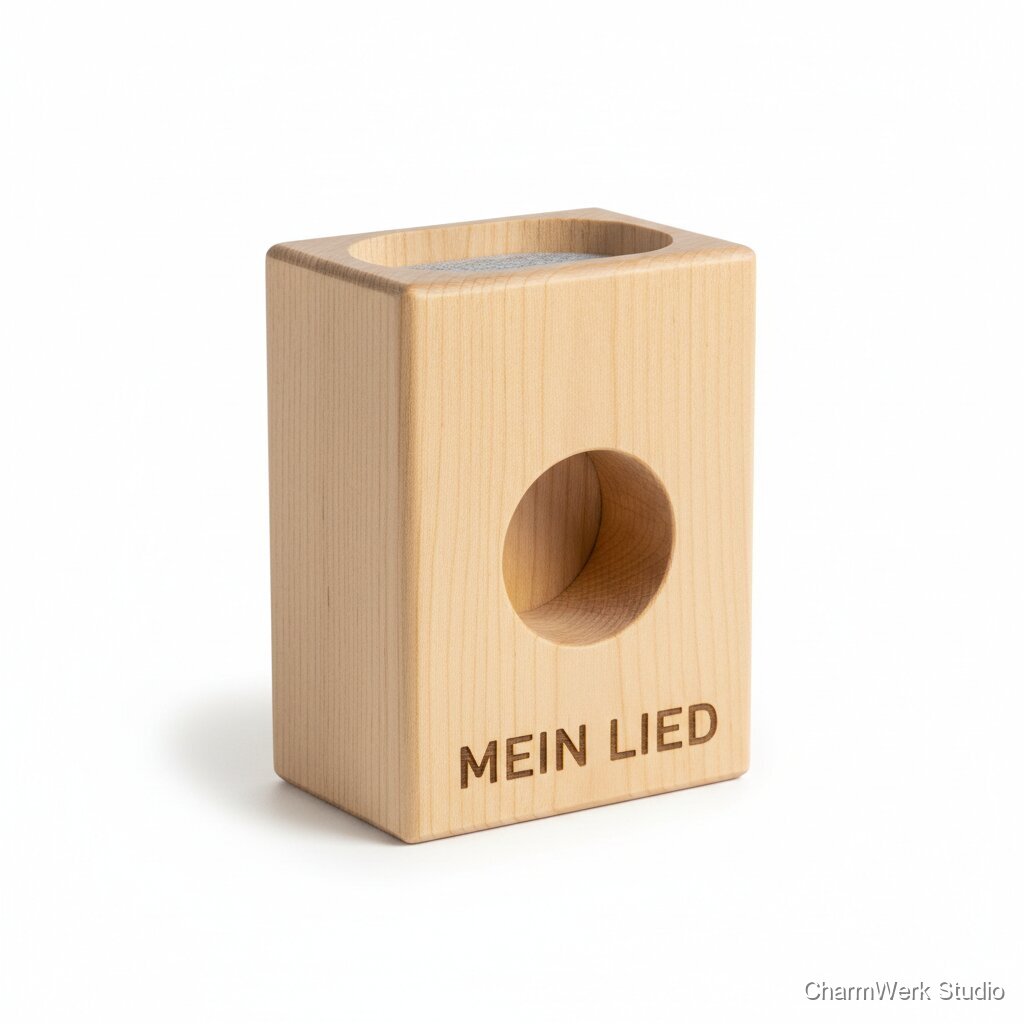 CNC-gefräste Klangbox für Smartphone-Lautsprecher