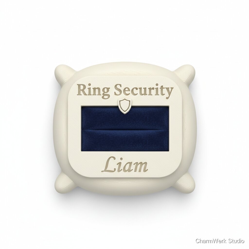 3D-gedruckter Ringbox-Einsatz für „Ring Security“