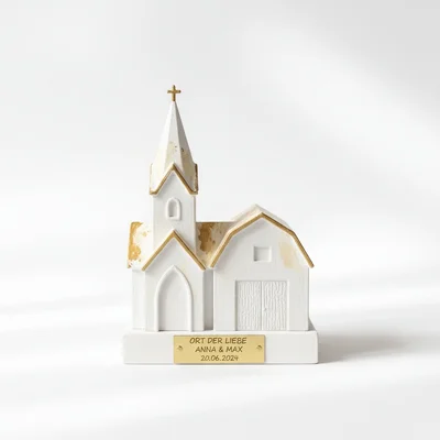 Mini-Architektur eurer Hochzeitslocation als Modell