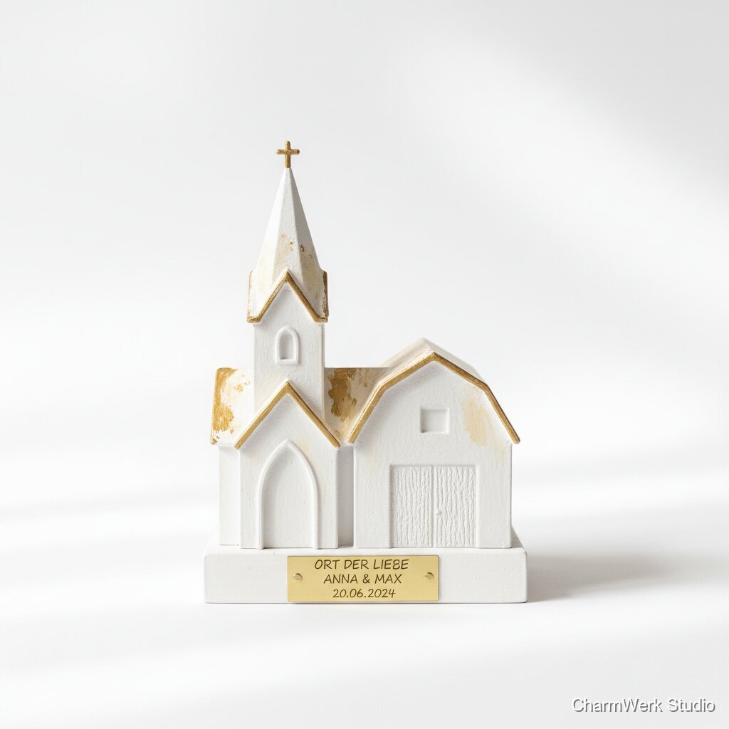 Mini-Architektur eurer Hochzeitslocation als Modell