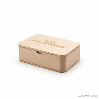 CNC-gefäste Kuchentopper-Box zur Aufbewahrung