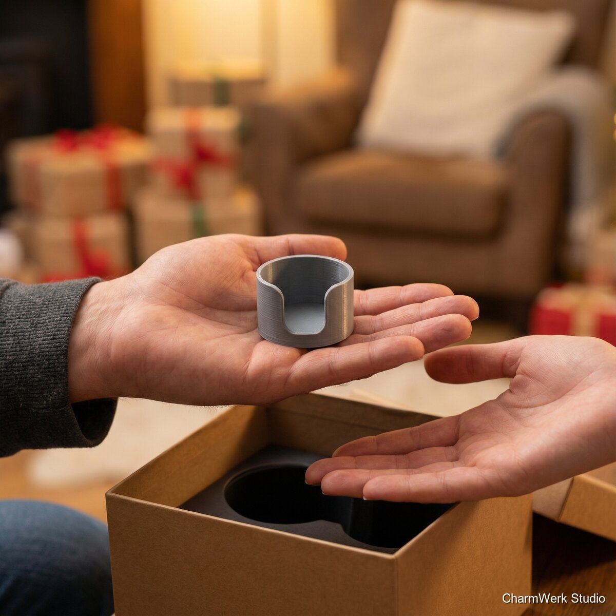 Auto-Münzhalter „Parkheld“ für die Mittelkonsole - Lifestyle