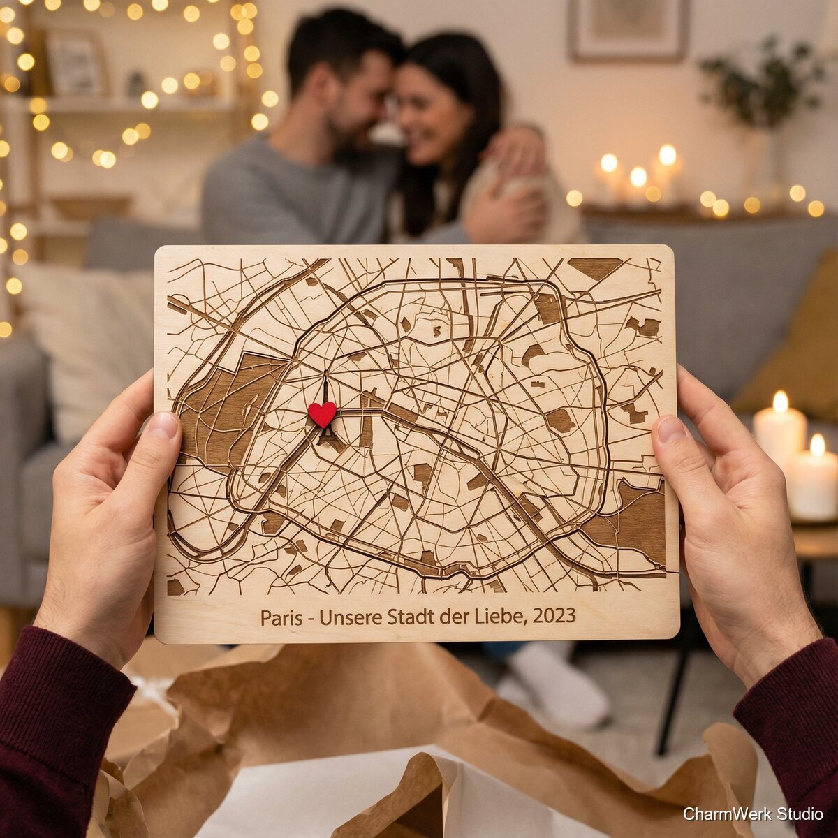 „Puzzle-Map“ eurer Lieblingsstadt als Wandbild - Lifestyle