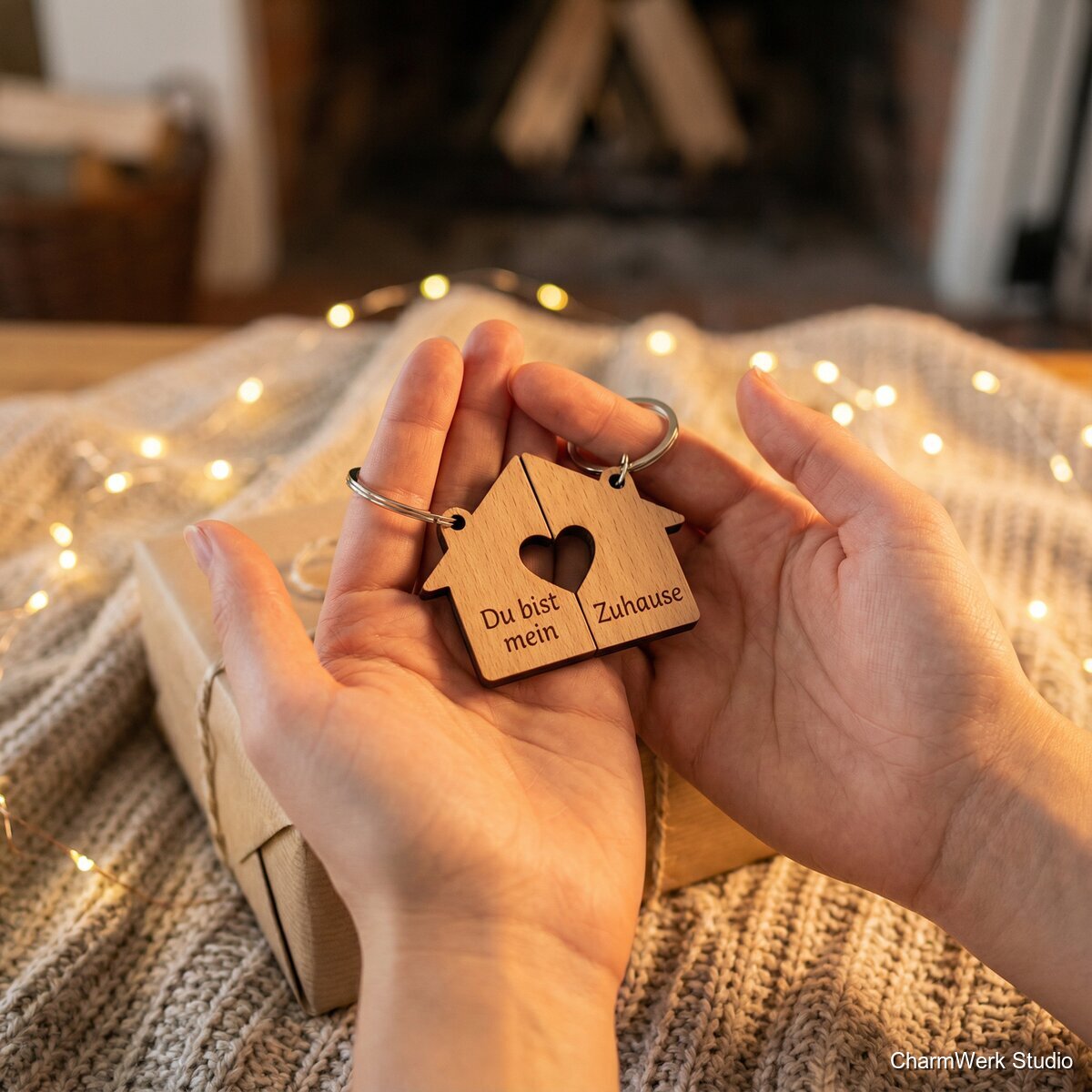 Schlüsselanhänger-Set „Du bist mein Zuhause“ - Lifestyle