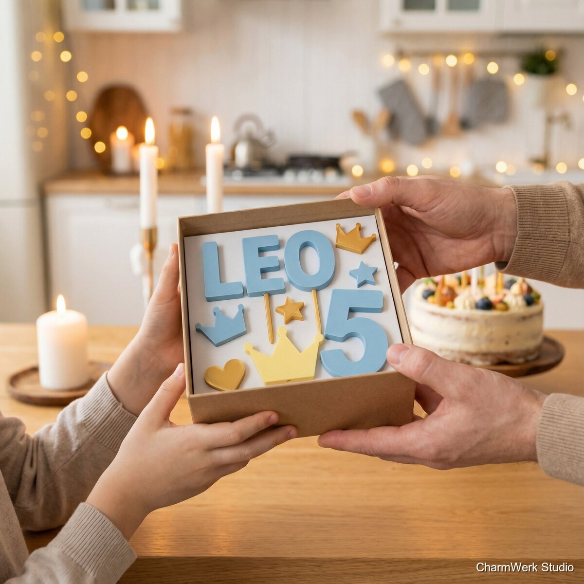 Geburtstags-Topper-Set für Kuchen und Muffins - Lifestyle