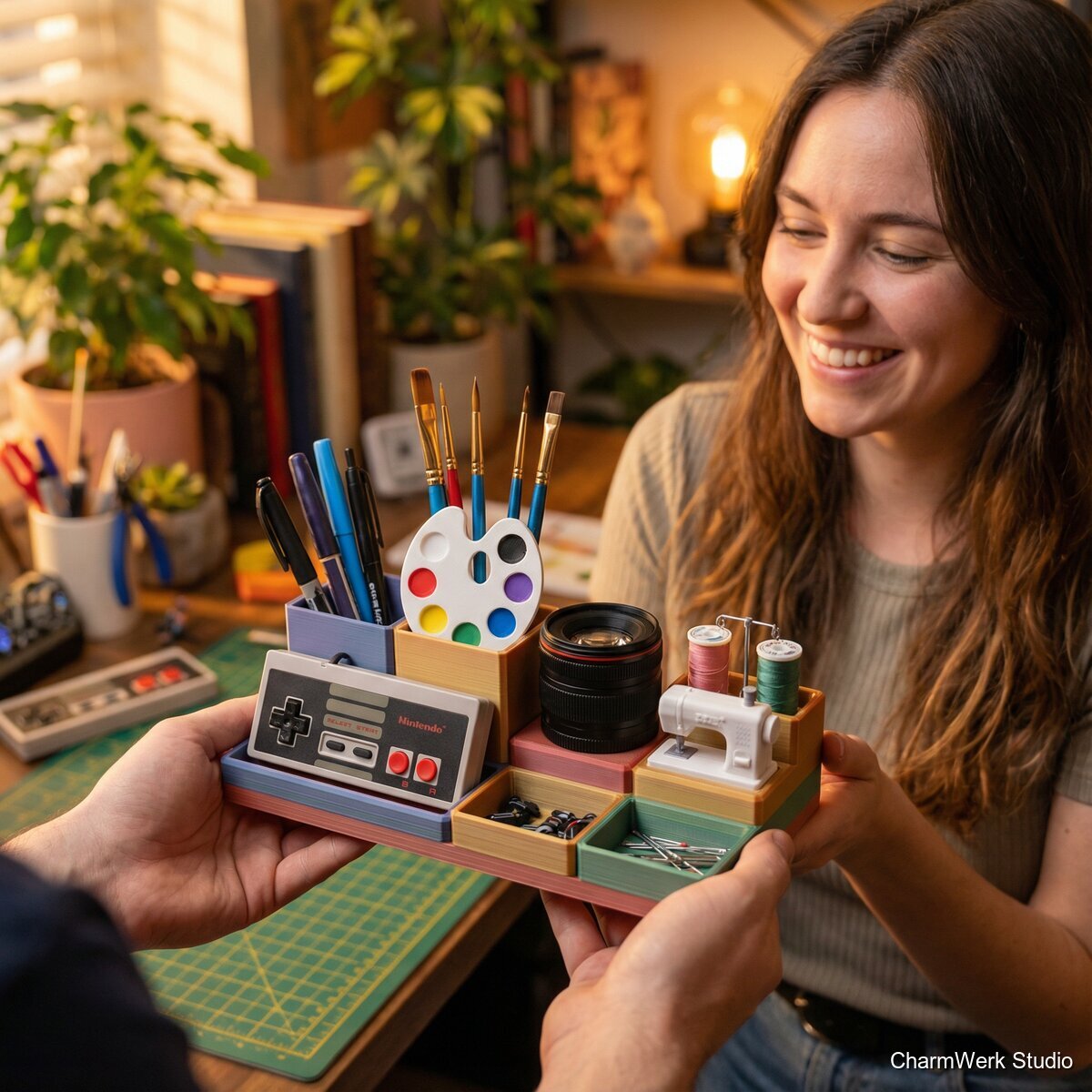 Schreibtisch-Organizer im Hobby-Design - Lifestyle