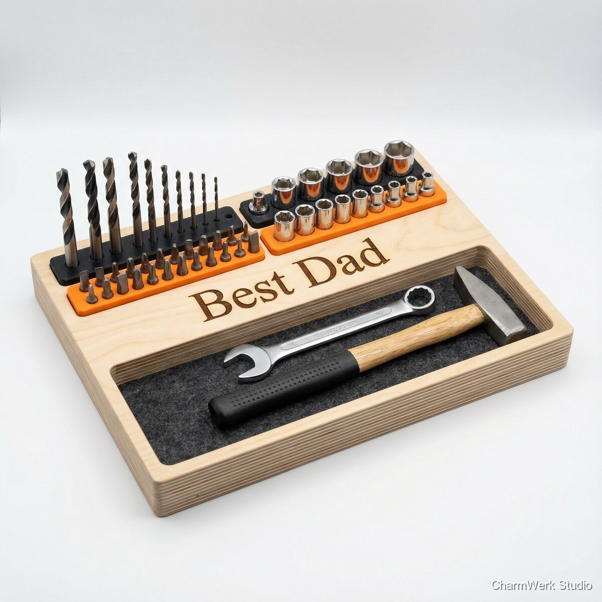 Werkstatt 'Best Dad' Werkzeugwagen-Organizer