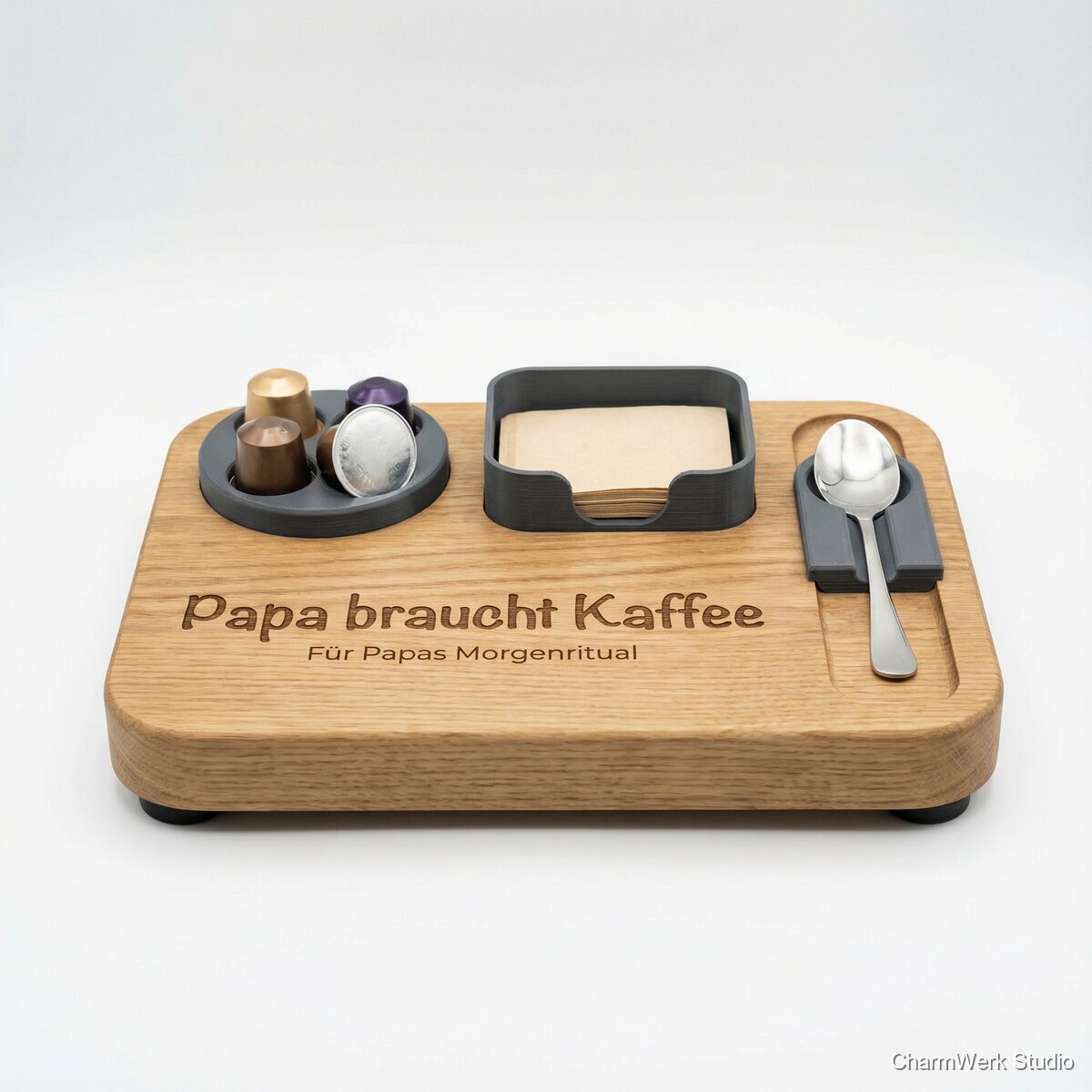 Kaffeebar-Ministation „Papa braucht Kaffee“