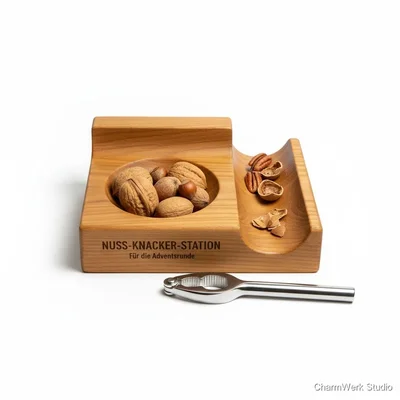 CNC-Nussknacker-Toolstation für die Weihnachtszeit