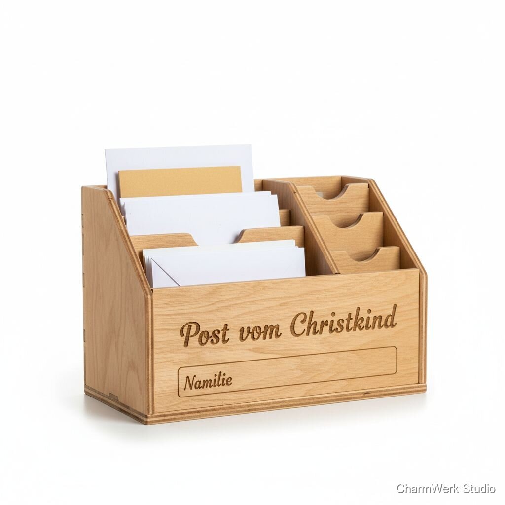 Weihnachtsbrief-Organizer „Post vom Christkind“