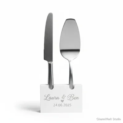 3D-gedruckter Tortenmesser- & Server-Halter