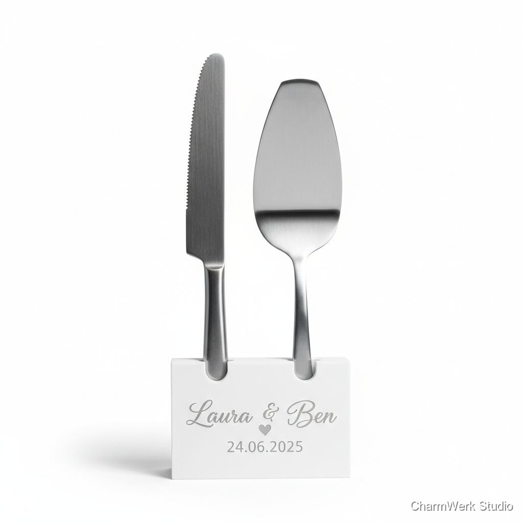 3D-gedruckter Tortenmesser- & Server-Halter