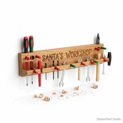 CNC-„Santa’s Workshop“-Werkzeugleiste für Hobbykeller