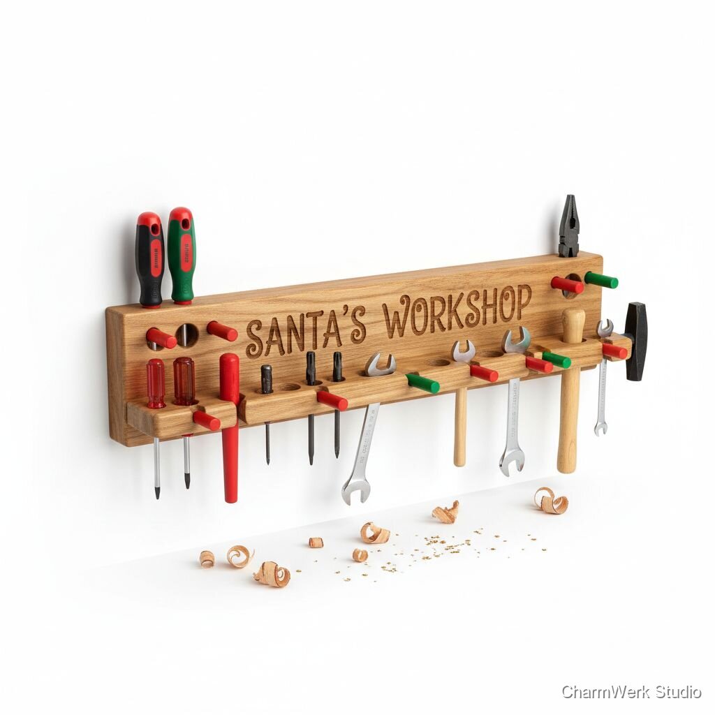 CNC-„Santa’s Workshop“-Werkzeugleiste für Hobbykeller