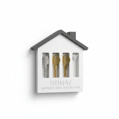 Personalisierter Schlüssel-„Home Dock“ Wandhalter
