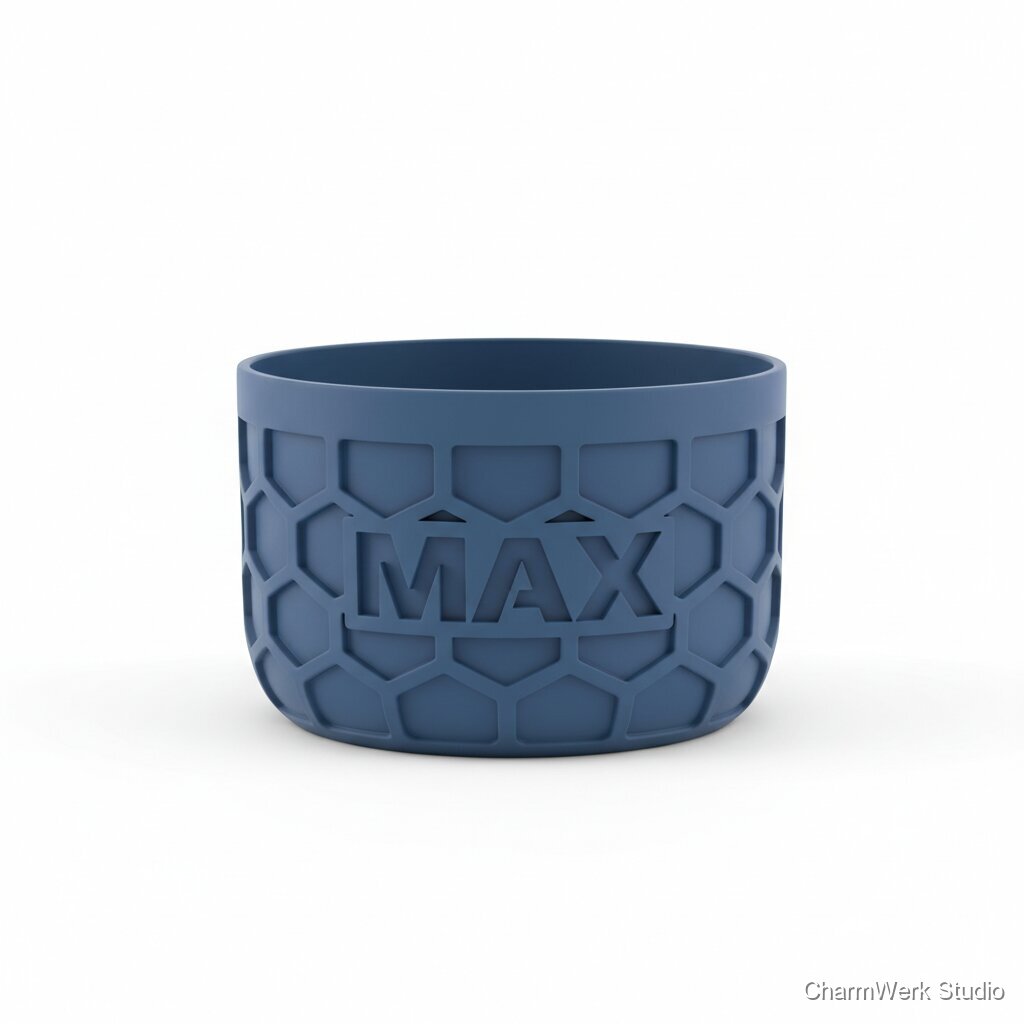 Personalisierte Trinkflaschen-Bodenhülle mit Grip-Muster