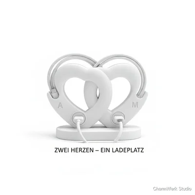 „Zwei Herzen – ein Ladeplatz“ Kabel- und Ladestationsdock