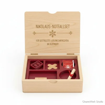 „Nikolaus-Notfallset“-Box mit 3D-Einsatz
