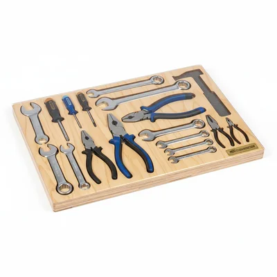 CNC-gefräster Werkzeug-Shadowboard-Einsatz