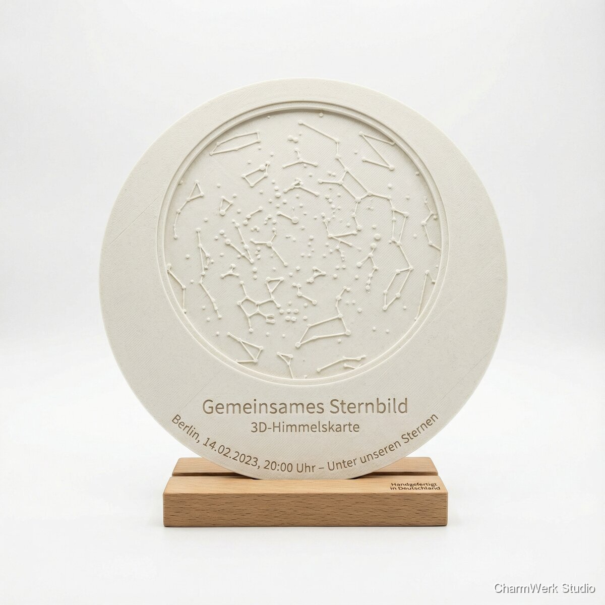 Gemeinsames Sternbild als 3D-Himmelskarte