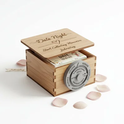 „Date Night“-Gutscheinbox mit 3D-Drehwähler